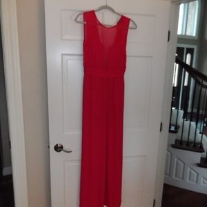 BCBG Max Red jumpsuit